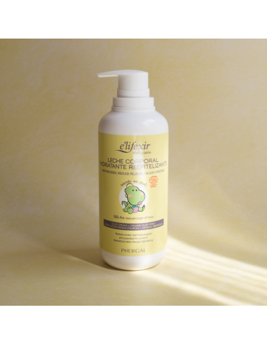 Leche corporal hidratante para bebés 400 ml Elifexir