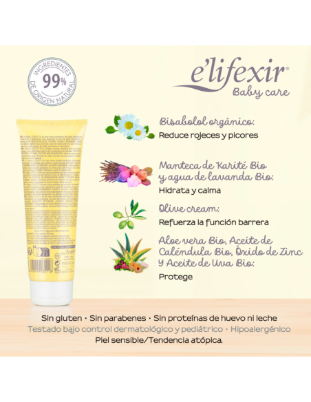 Crema pañal protectora 75 ml Elifexir