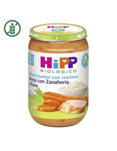 Potito arroz con zanahoria y pavo 220gr 8M+ | Hipp - Nappy.es 2