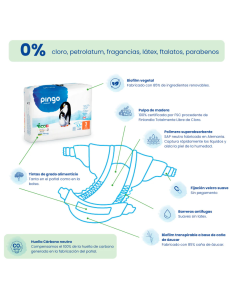 Pack Pingo talla 3 caja 88 uds ecológicos 4-9 kg Pingo 2