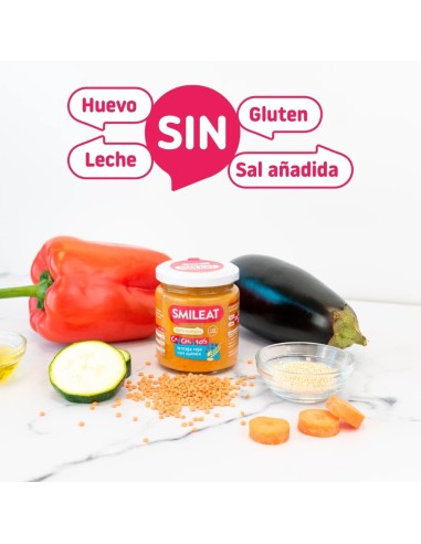 Oferta Tarrito de CA-CHI-TOS de lenteja roja con quinoa. 230g +10M Smi