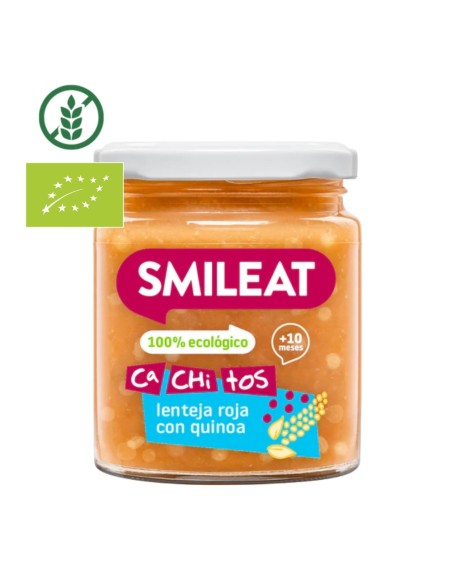 Oferta Tarrito de CA-CHI-TOS de lenteja roja con quinoa. 230g +10M Smi
