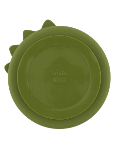 plato-compartimentado-silicona-dinosaurio-trixie-1.jpg – Vista frontal del plato. 2