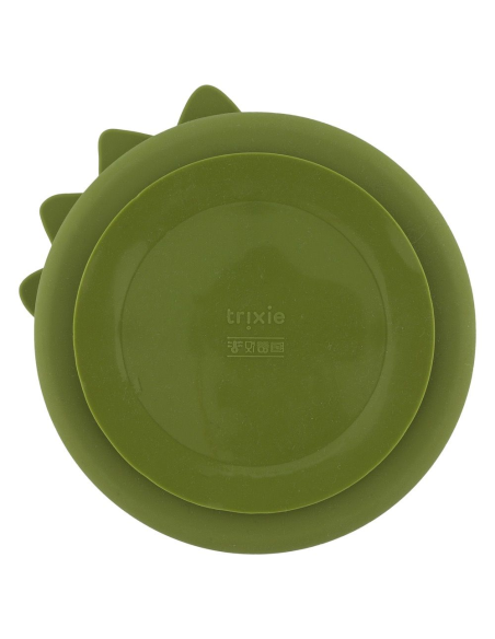 plato-compartimentado-silicona-dinosaurio-trixie-2.jpg – Detalle de los compartimentos.