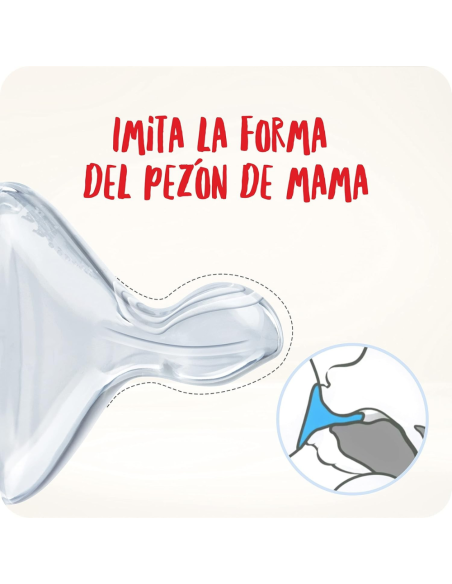 Biberón First Choice + PP con Control de Temperatura azul 360ml (6-18M) NUK