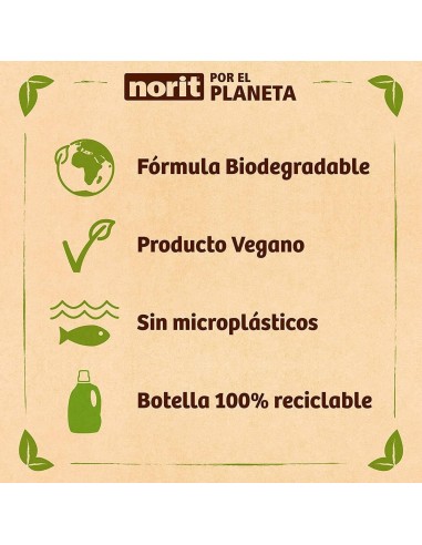Pack 2 uds. Detergente Norit Complete 1750+ 250 ml 35 +5 lavados
