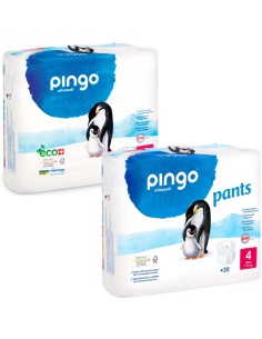 Pack Pingo con pañales talla 4 40 uds + Pants Talla 4 con 30 uds 2