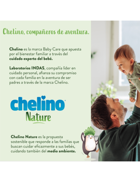 Pack 6 pañales Chelino Nature T3