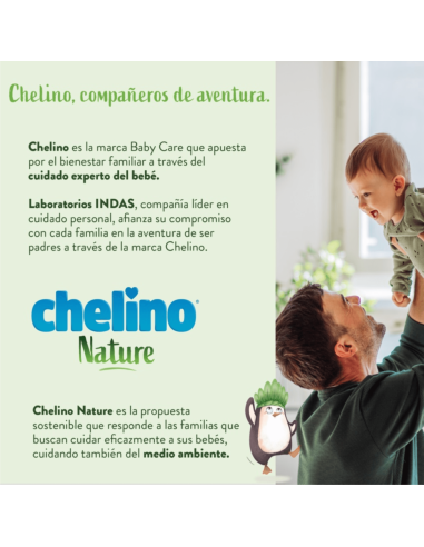 Pack 6 pañales Chelino Nature T5