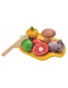 Bandeja de verduras madera +18M. PlanToys