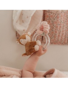 Sonajero anillo ciervo Little Dutch Fairy para bebé recién nacido 2