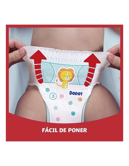 Absorción Dodot Pants Talla 6 para bebés grandes +15kg