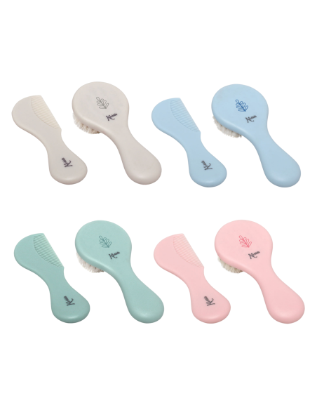 set-peine-cepillo-bebe-kiokids