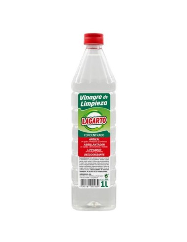 lagarto-limpiador-vinagre-1l-1.jpg – Vista frontal del Limpiador Vinagre Lagarto 1L.