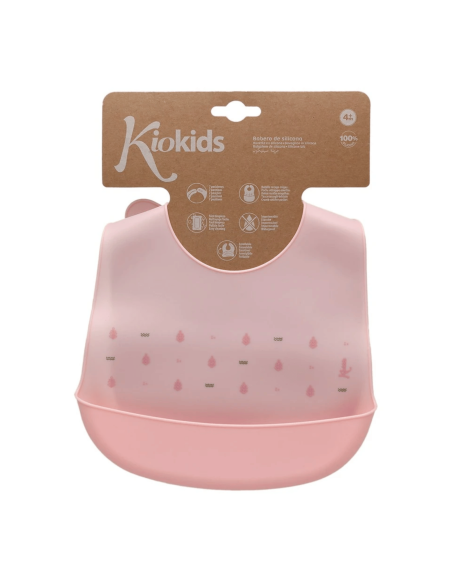 babero-silicona-rosa-kiokids