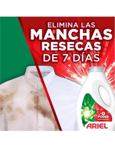 Ahorra con este pack completo de Ariel Extra Poder 30 lavados + Quitamanchas Delicadas 750 ml 2