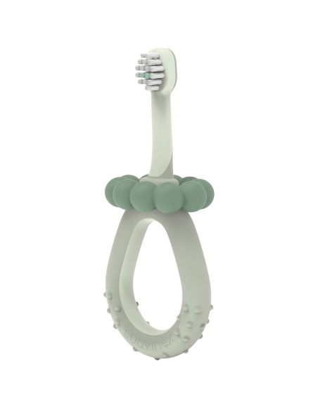 Cepillo dientes verde 0-2A | Suavinex - Nappy.es