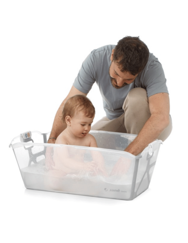 Bañera plegable color verde 0-4A | Jané - Nappy.es