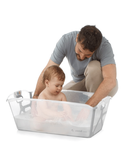 Bañera plegable color verde 0-4A | Jané - Nappy.es