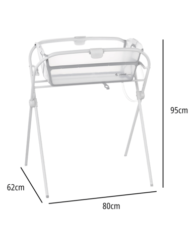 Stand soporte blanco bañera oasis | Jané - Nappy.es