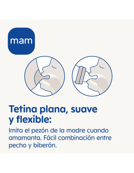 Biberón Easy Start anticólicos neutro 160ml 0-2M | Mam Baby - Nappy.es