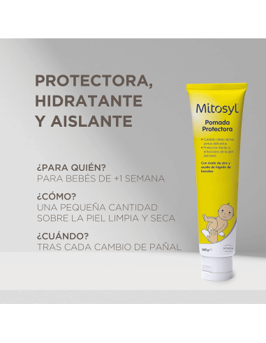 Duplo Crema de pañal protectora 2x145gr | Mitosyl - Nappy.es