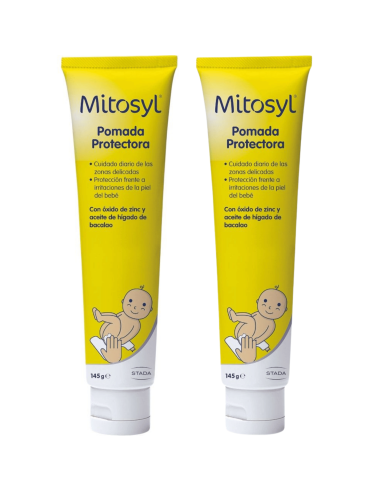 Duplo Crema de pañal protectora 2x145gr | Mitosyl - Nappy.es
