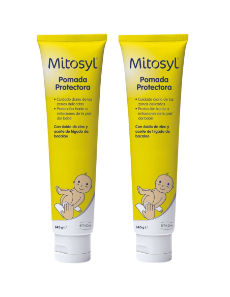 Duplo Crema de pañal protectora 2x145gr | Mitosyl - Nappy.es