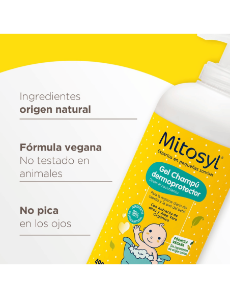 Gel-Champú dermoprotector 490ml | Mitosyl - Nappy.es