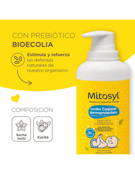 Loción corporal dermoprotectora 400ml | Mitosyl - Nappy.es