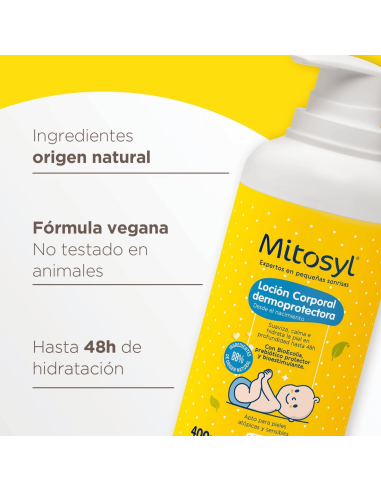 Loción corporal dermoprotectora 400ml | Mitosyl - Nappy.es