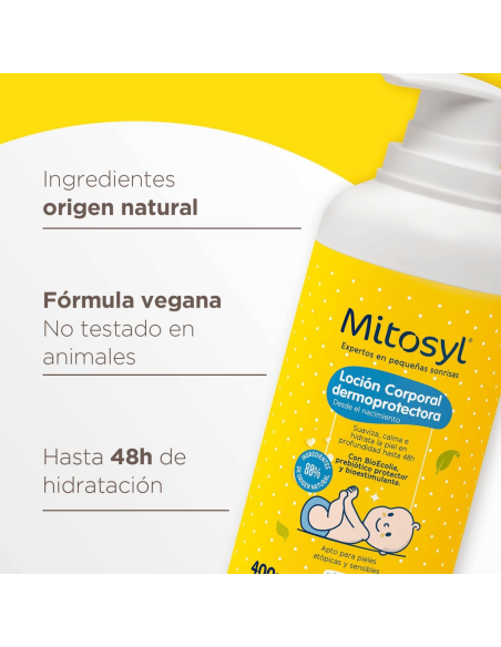 Loción corporal dermoprotectora 400ml | Mitosyl - Nappy.es