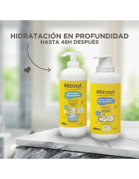 Loción corporal dermoprotectora 400ml | Mitosyl - Nappy.es
