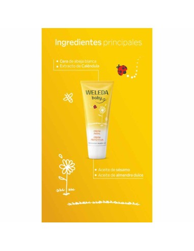 crema-panal-calendula-weleda-4.jpg – Aplicación sobre la piel del bebé.