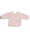 Babero con mangas Rosa blush 36x40cm Mushie
