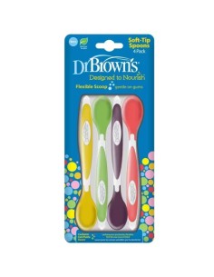 Cucharas Colores Surtidos 4 uds  Dr. Brown’s