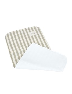 Cambiador impermeable rayas beige koku baby 2
