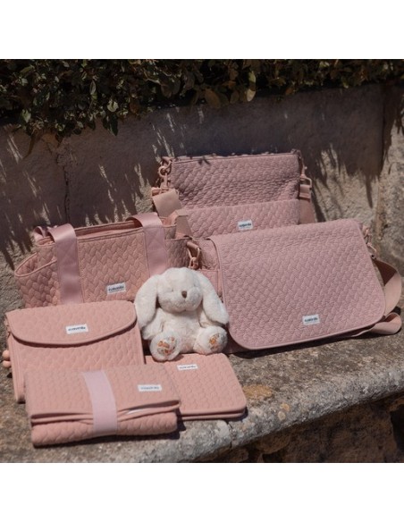 Cambiador plegable paseo wonderland rosa Suavinex - nappy.es