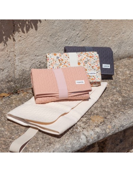 Cambiador plegable paseo wonderland rosa Suavinex - nappy.es