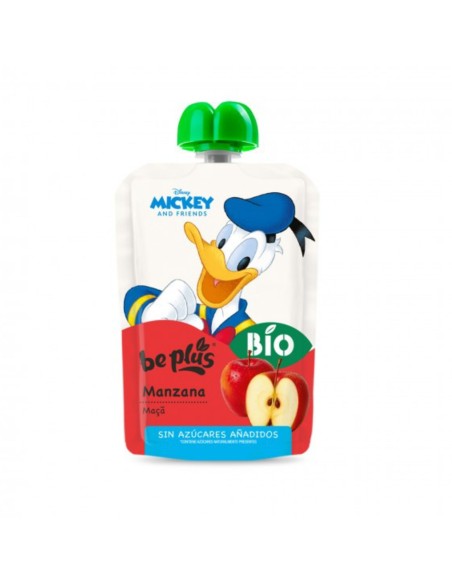 Pouch Manzana BIO Disney 100g Be Plus – Snack Infantil Ecológico