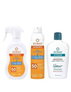 Pack Solar Bebé Ecran SPF50 – Leche Protectora + Bruma + Aftersun 2