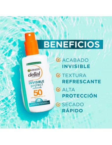 Pack Solar + Autobronceador Garnier Delial SPF50 – Protección y Bronceado