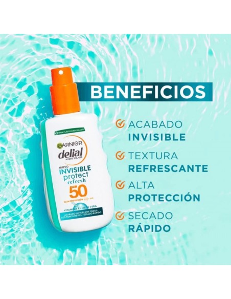 Pack Solar + Autobronceador Garnier Delial SPF50 – Protección y Bronceado