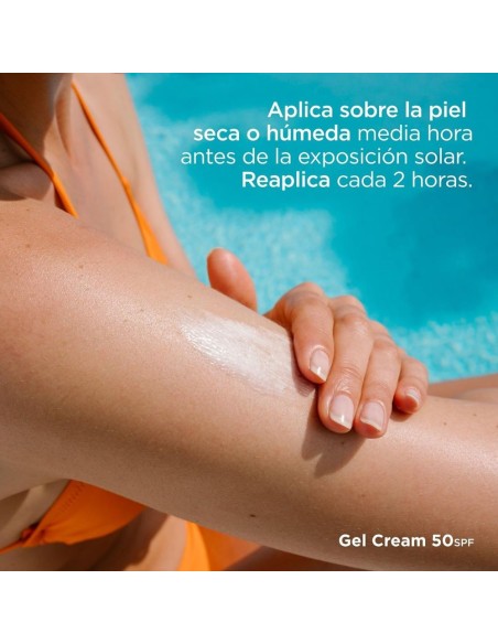 Protector Solar ISDIN Gel Cream SPF50 250ml – Hidratante y Refrescante
