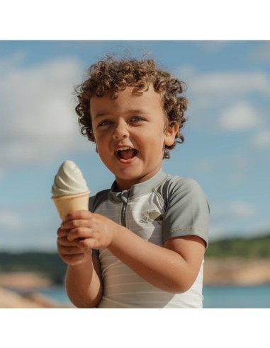 Set moldes playa helados Little Dutch +18m juguete arena bebé 9 piezas