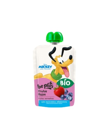 Pack 5 pouch BIO Disney Be Plus 100g frutas ecológicas para bebé surtido