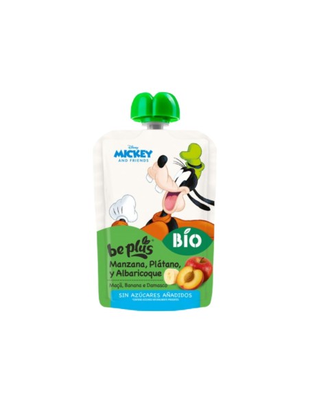 Pack 5 pouch BIO Disney Be Plus 100g frutas ecológicas para bebé surtido