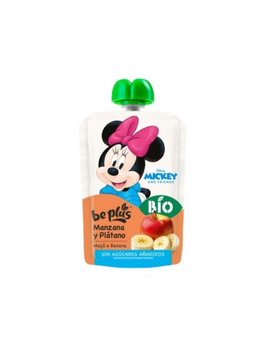 Pack 5 pouch BIO Disney Be Plus 100g frutas ecológicas para bebé surtido