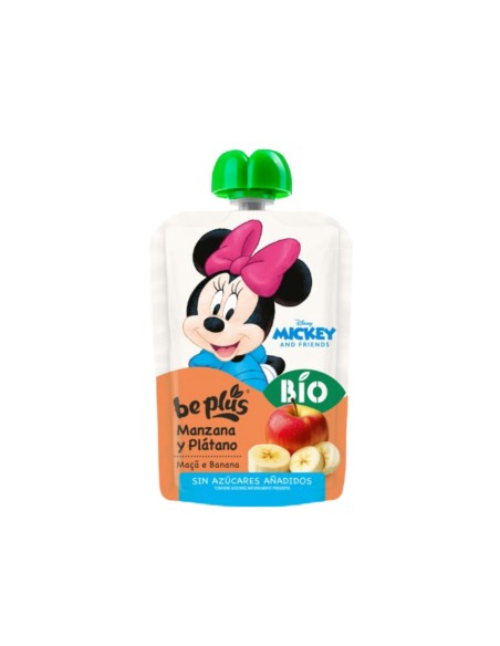 Pack 5 pouch BIO Disney Be Plus 100g frutas ecológicas para bebé surtido