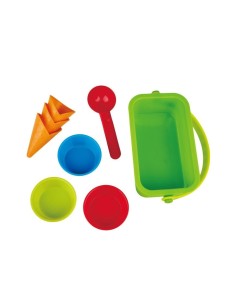 Moldes Helados para Playa Hape | Set 8 Piezas Juguete Arena +18 Meses 2